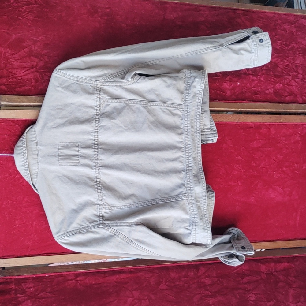 Abercrombie and Fitch Sz S cropped twill jacket - Picture 4 of 7